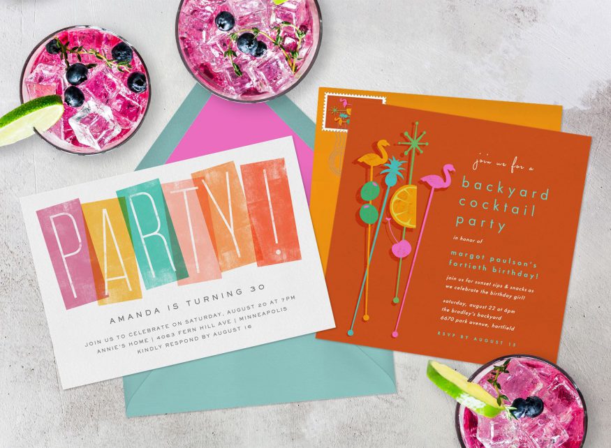 How to Choose the Perfect Personalised Birthday Invitation