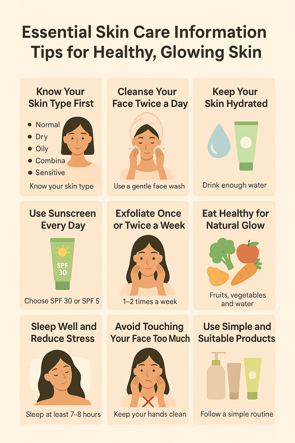Essential Skin Care Information Tips for Healthy, Glowing Skin