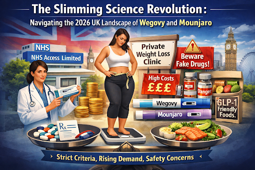 The Slimming Science Revolution: Navigating the 2026 UK Landscape of Wegovy and Mounjaro