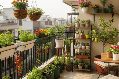 Best Balcony Plants for Homes in Delhi with Limited Space